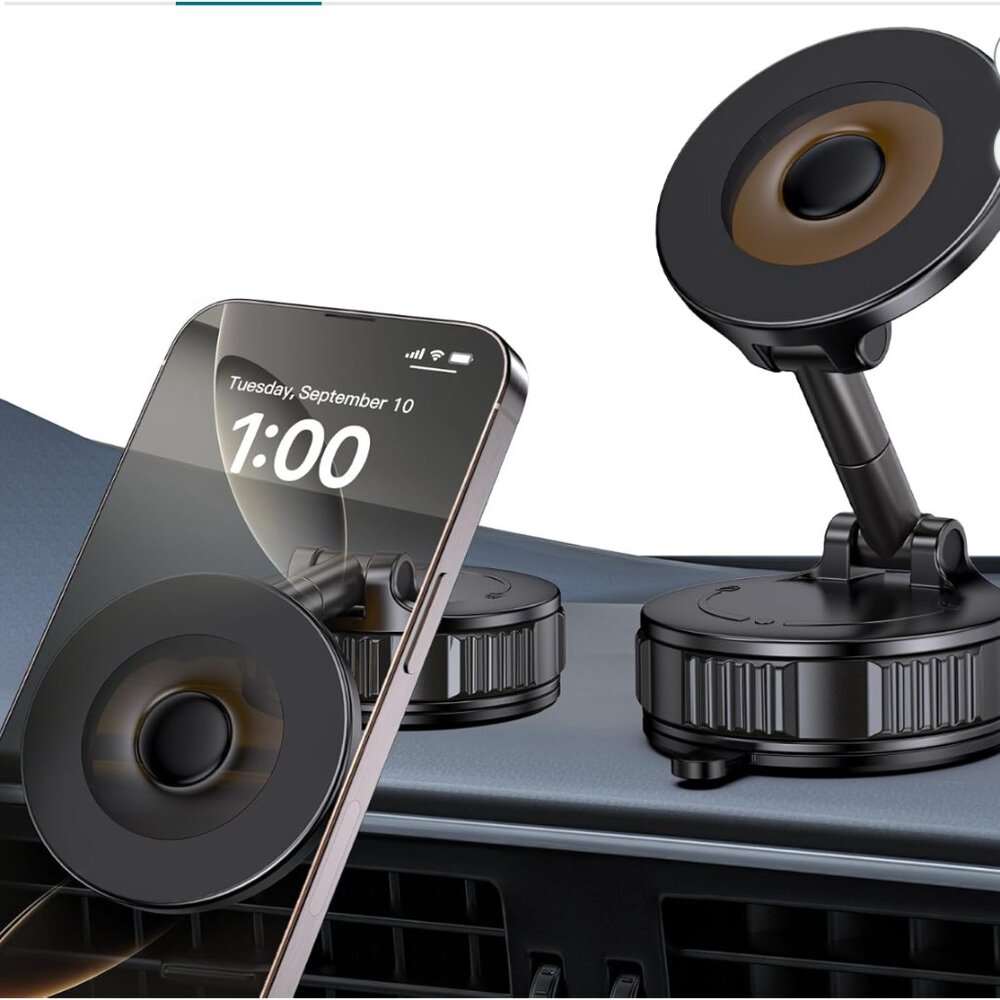 NEW Light Face Nano Gel Vacuum Magnetic Phone Holder,